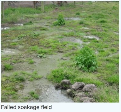 failed soakage field
